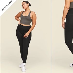 Girlfriend Collective Black Leggings with Pockets